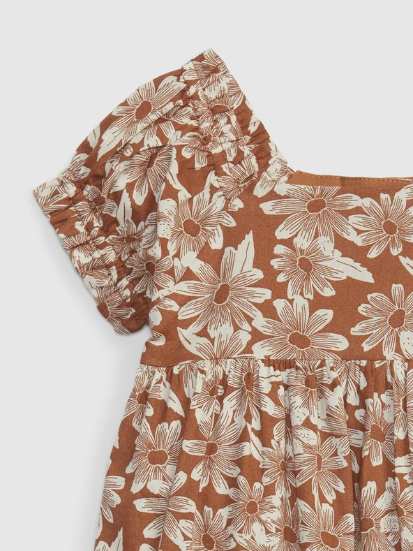 GAP Бебешка флорална рокля GAP