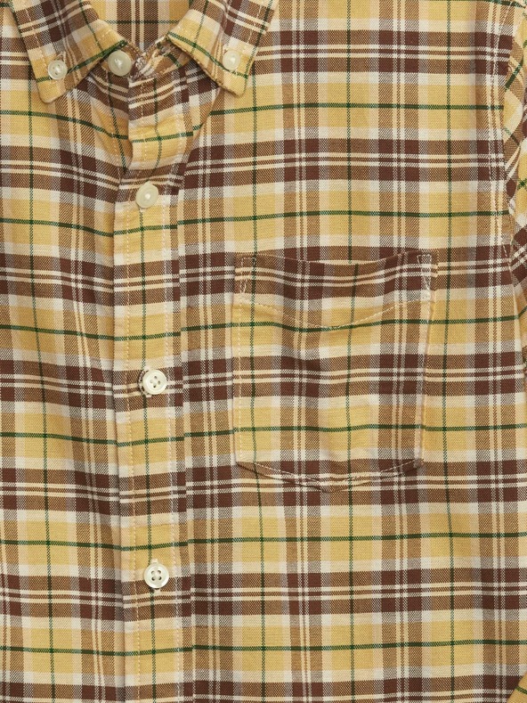 GAP Детска карирана риза oxford GAP