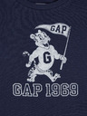 GAP Бебешка органична тениска GAP 1969