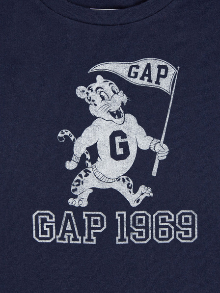 GAP Бебешка органична тениска GAP 1969