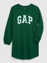 GAP Детска суитшърт рокля с лого GAP