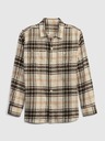 GAP Бебешка фланелена риза GAP