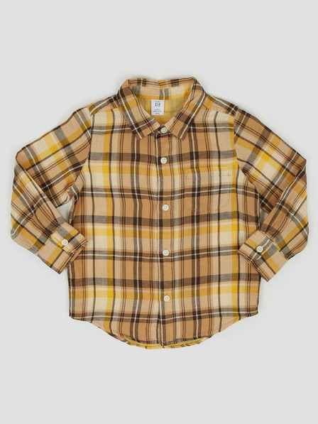 GAP Бебешка фланелена риза GAP