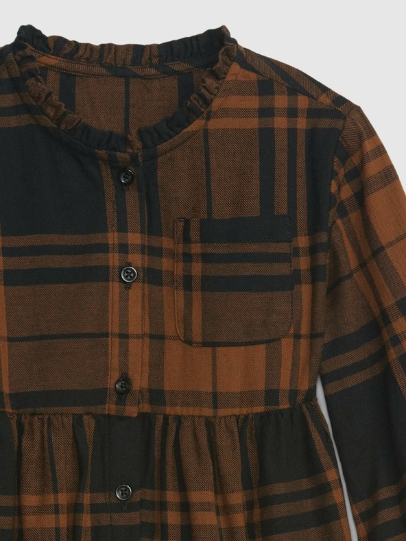 GAP Бебешка карирана рокля GAP