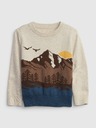 GAP Бебешки плетен пуловер GAP