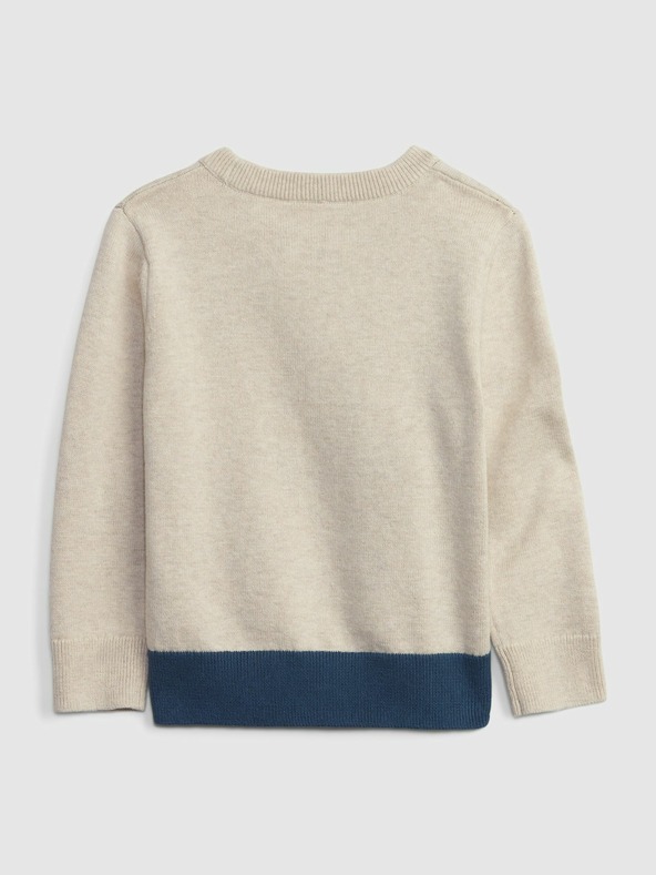 GAP Бебешки плетен пуловер GAP