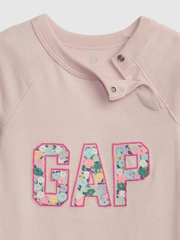 GAP Бебешки гащеризон с лого GAP