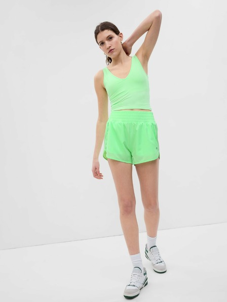 GAP Спортни бягащи шорти GapFit Recycled с висока талия GAP