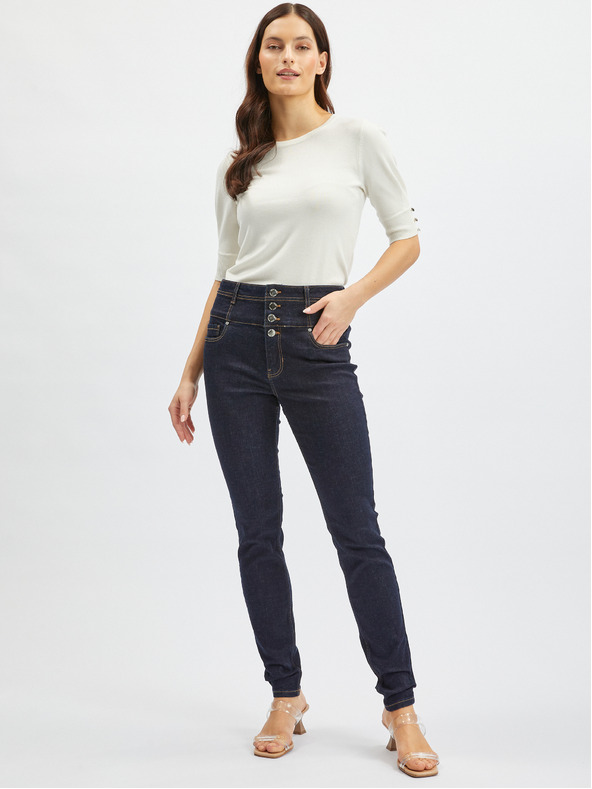 Orsay Тъмносини дамски skinny fit дънки ORSAY