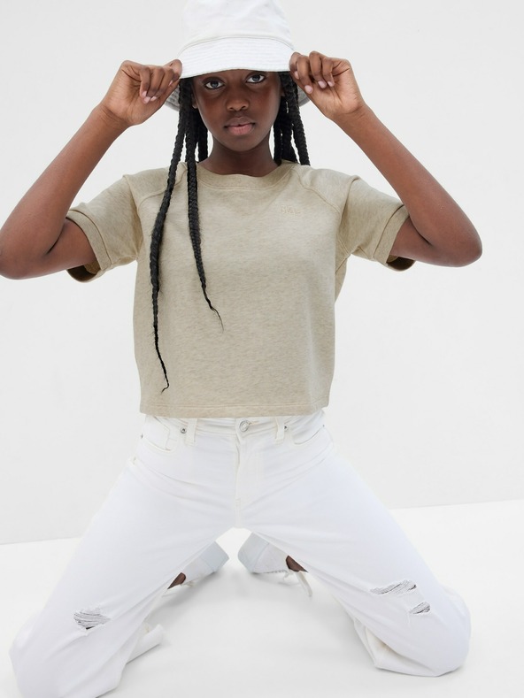 GAP Детска тениска crop GAP