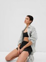GAP Спортни бягащи шорти GapFit Recycled с висока талия GAP