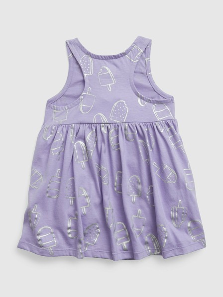 GAP Бебешка рокля с къси панталони Mix & Match GAP