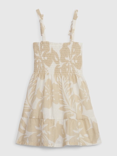 GAP Бебешка ленена рокля GAP