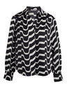 Orsay Бяло-черна дамска блуза с десен ORSAY