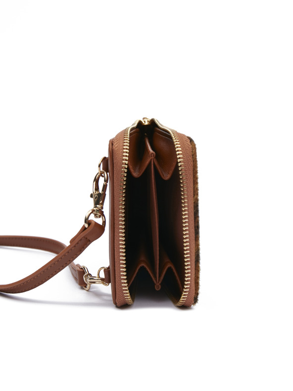 Orsay Черно-кафяв дамски калъф за врата с десен ORSAY