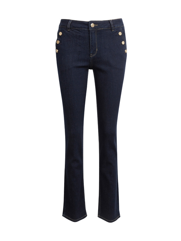 Orsay Тъмносини дамски straight fit дънки ORSAY