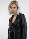 Orsay Черно дамско яке от изкуствена кожа ORSAY