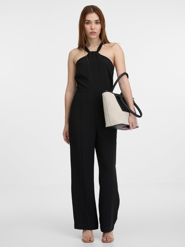 Orsay Черен дамски гащеризон ORSAY