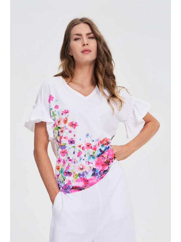 Moodo Дамска тениска Moodo с принт