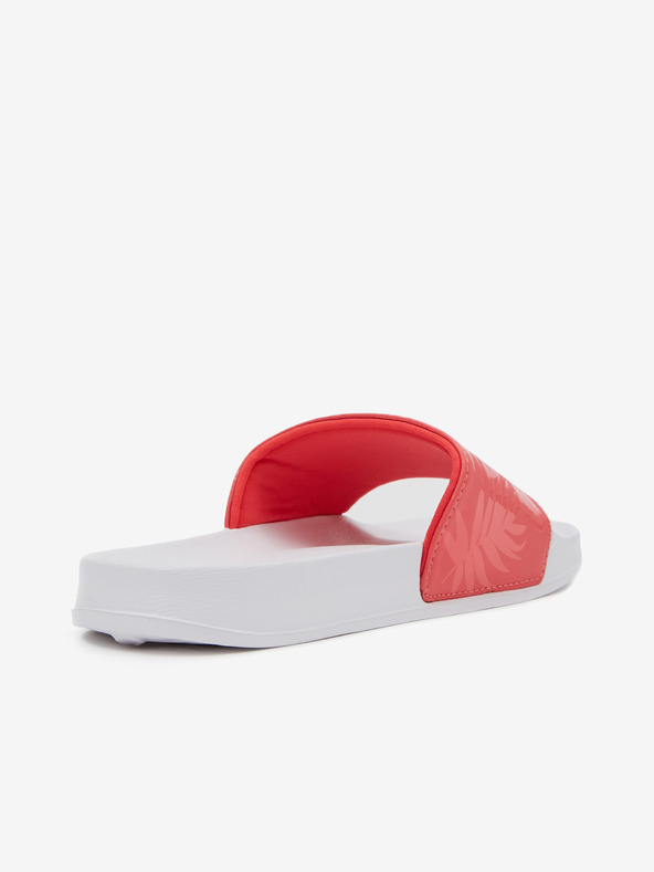 Orsay Коралово-бели дамски чехли с десен ORSAY