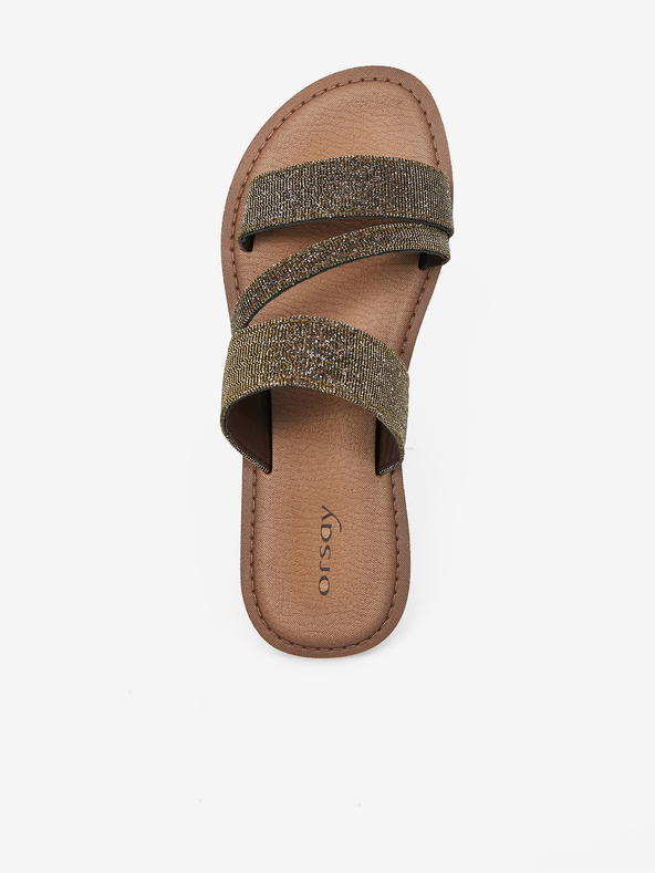 Orsay Дамски чехли в цвят каки ORSAY