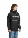 Meatfly Meatfly мъжко softshell яке Jax Black / White |
