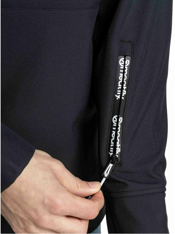 Meatfly Meatfly мъжко softshell яке Jax Black / White |