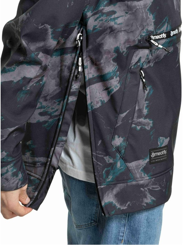 Meatfly Meatfly мъжко softshell яке Jax Mossy Botanical |