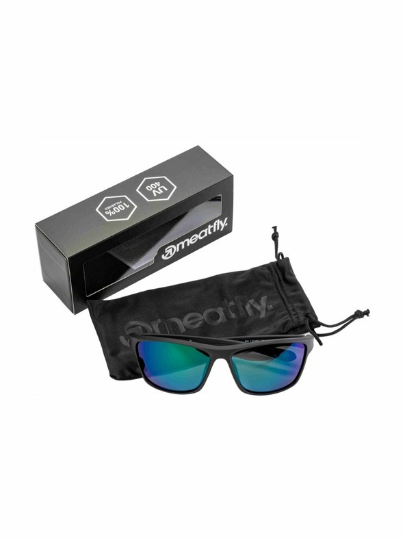 Meatfly Meatfly слънчеви очила Bob Black / Green |