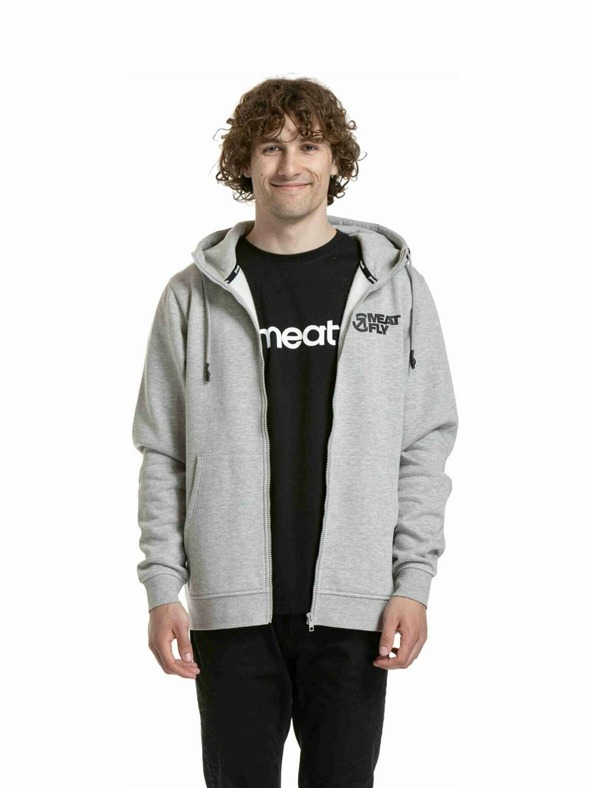 Meatfly Meatfly мъжки суитшърт Cooper Grey Heather