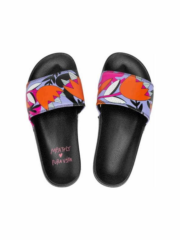 Meatfly Meatfly дамски чехли Hudson Pura Vida Lila Love