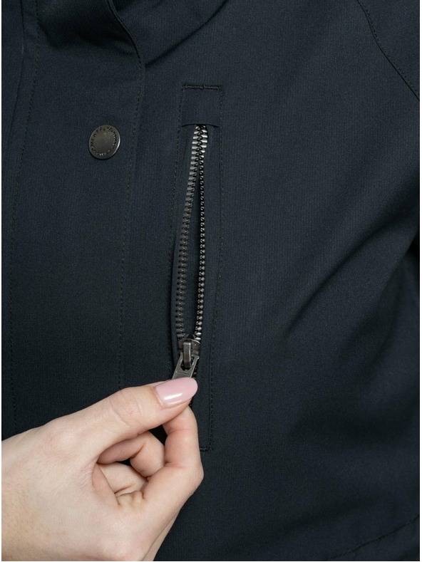 Meatfly Meatfly дамско улично яке Xita Black / White Logo |