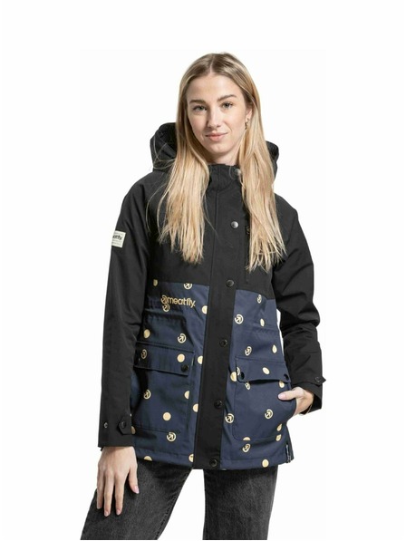 Meatfly Meatfly дамско улично яке Xita Yellow Dots |