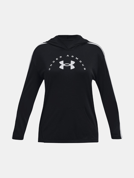 Under Armour Момичешко горнище Under Armour Tech Graphic LS Hoodie