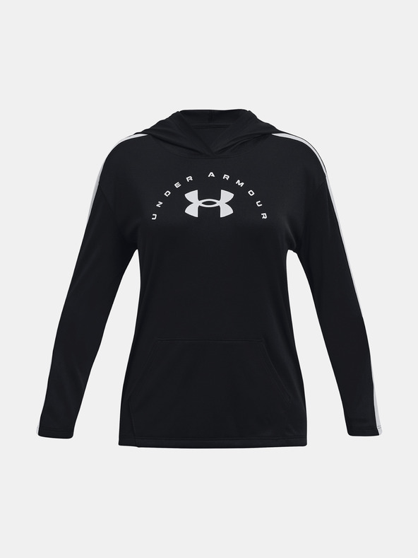 Under Armour Момичешко горнище Under Armour Tech Graphic LS Hoodie