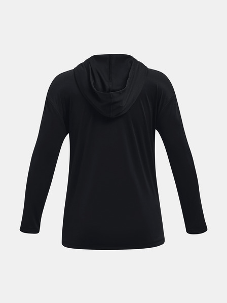 Under Armour Момичешко горнище Under Armour Tech Graphic LS Hoodie