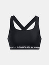 Under Armour Дамски сутиен Under Armour Crossback Mid Bra-BLK