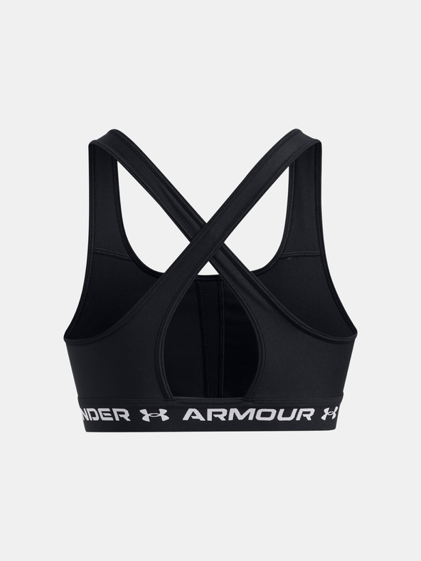 Under Armour Дамски сутиен Under Armour Crossback Mid Bra-BLK