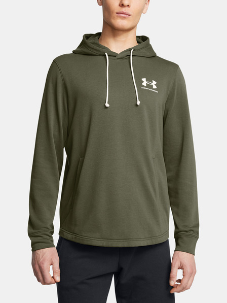 Under Armour Мъжки суитшърт Under Armour UA Rival Terry LC HD-GRN