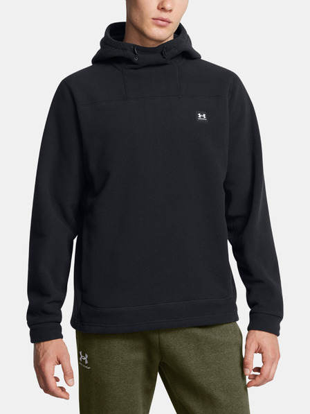 Under Armour Мъжки суитшърт Under Armour UA Expanse Fleece Hoodie-BLK