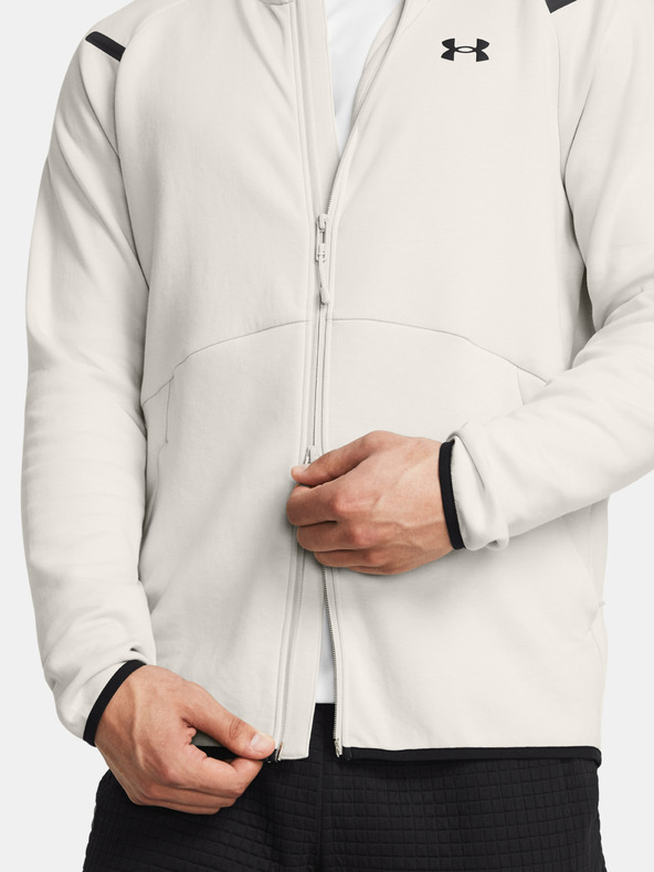 Under Armour Мъжки суитшърт Under Armour UA Unstoppable Flc FZ HD EU-WHT
