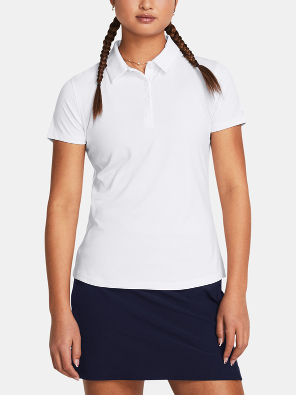 Under Armour Under Armour UA Playoff SS Polo-WHT
