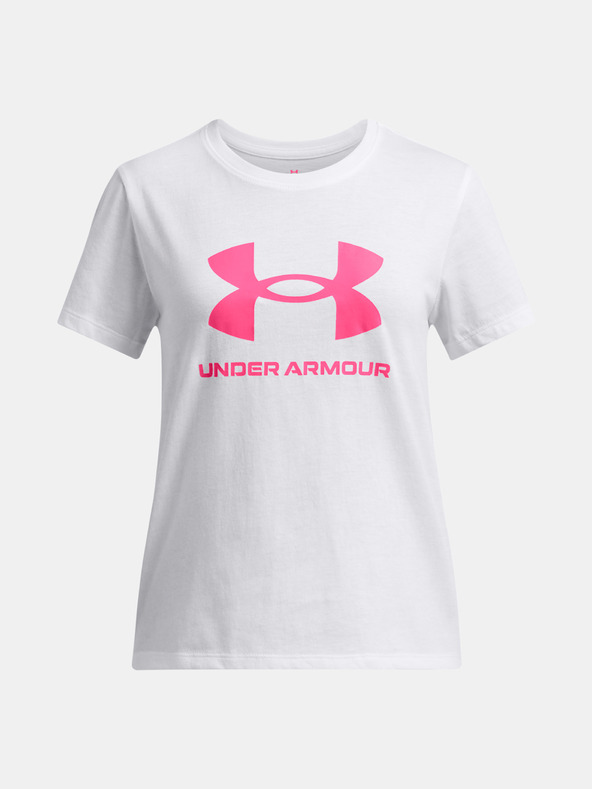 Under Armour Under Armour UA BIG LOGO SS Тениска за момичета
