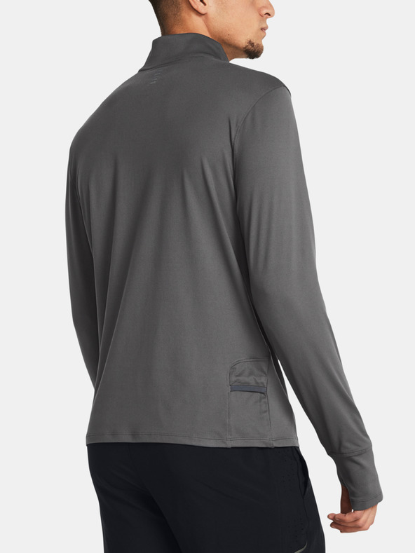 Under Armour Мъжкa блуза Under Armour UA LAUNCH PRO 1/4 ZIP-GRY