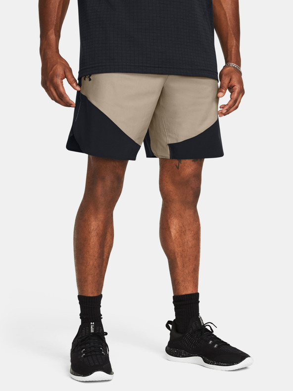 Under Armour Мъжки къси панталони Under Armour UA Peak Woven Hybrid Short-BRN