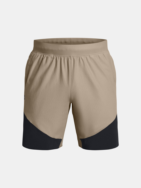Under Armour Мъжки къси панталони Under Armour UA Peak Woven Hybrid Short-BRN