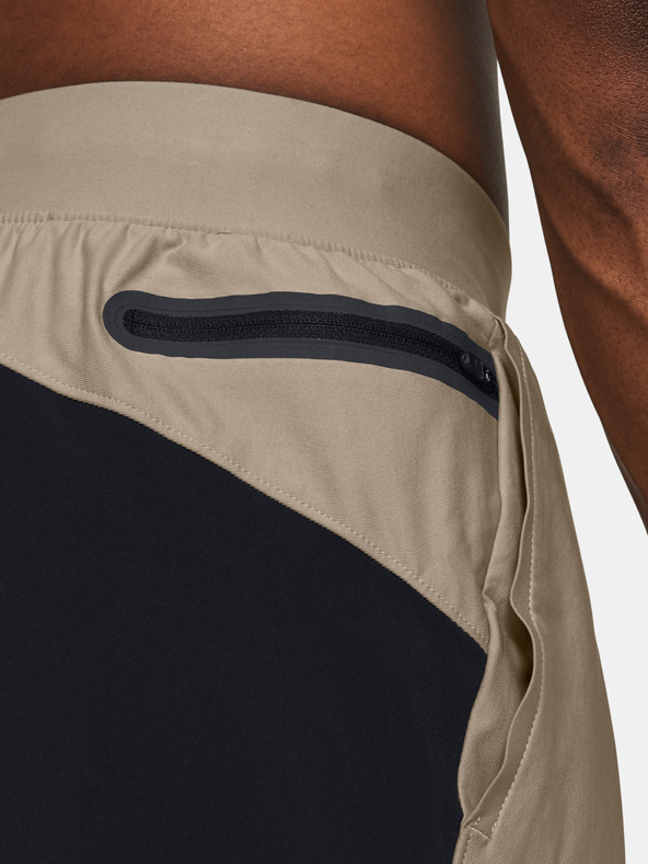 Under Armour Мъжки къси панталони Under Armour UA Peak Woven Hybrid Short-BRN
