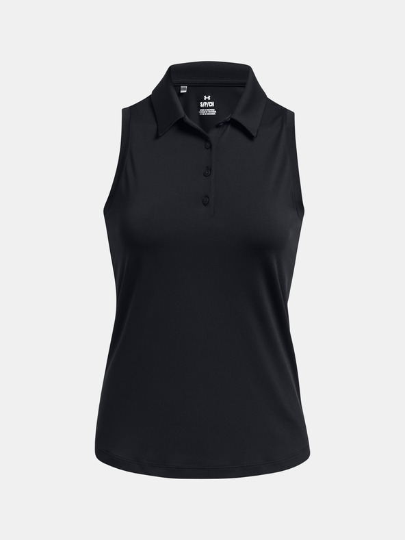 Under Armour Дамско потник Under Armour UA Playoff SL Polo-BLK
