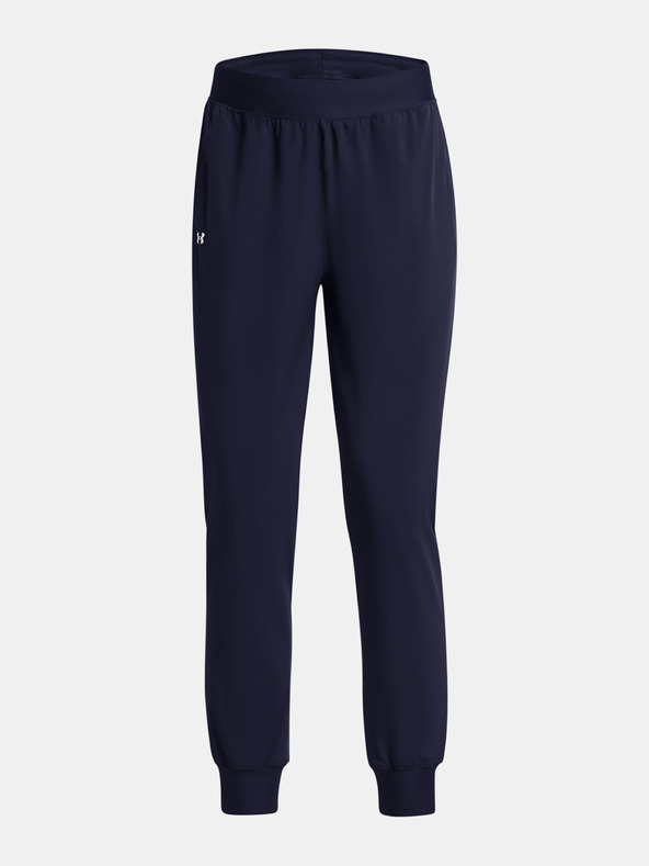 Under Armour Дамски спортен панталон Under Armour UA Rival Hi Rise Woven Pant-BLU