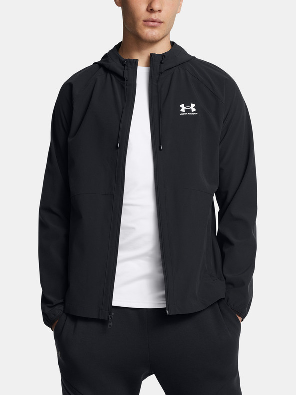 Under Armour Мъжко яке Under Armour UA Stretch Wvn WindbreakerEU-BLK